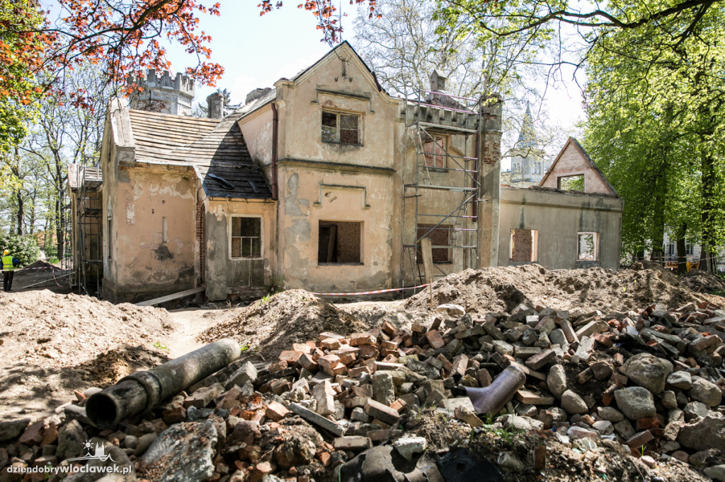 Remont pałacu wszedł w kolejny etap