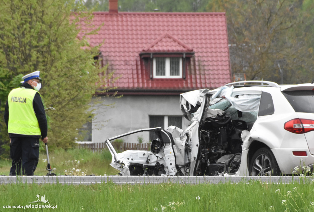 Zderzenie osobówki z cysterną