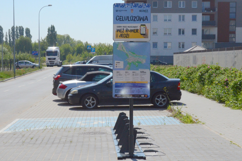 Tak wyglądają nowe stacje rowerowe