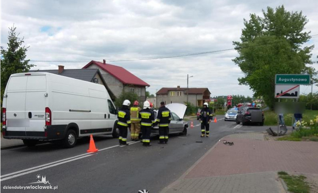 Karambol na drodze wojewódzkiej