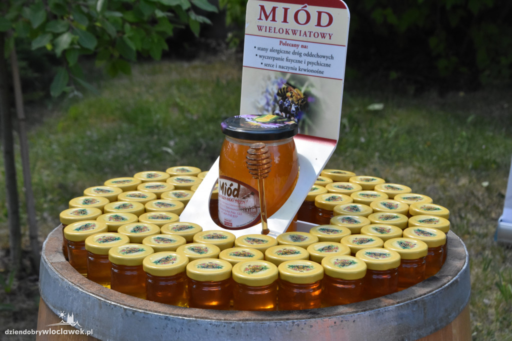 Przed siedzibą MPEC pszczoły produkują miód