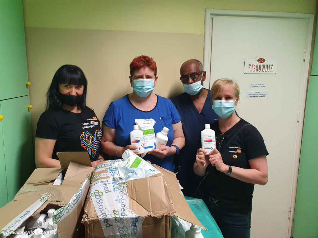 Fundacja Orange ponownie wsparła szpital we Włocławku