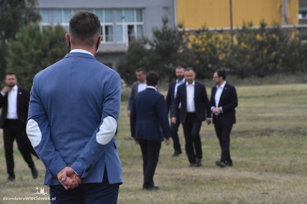 Andrzej Duda odwiedził ANWIL S.A.