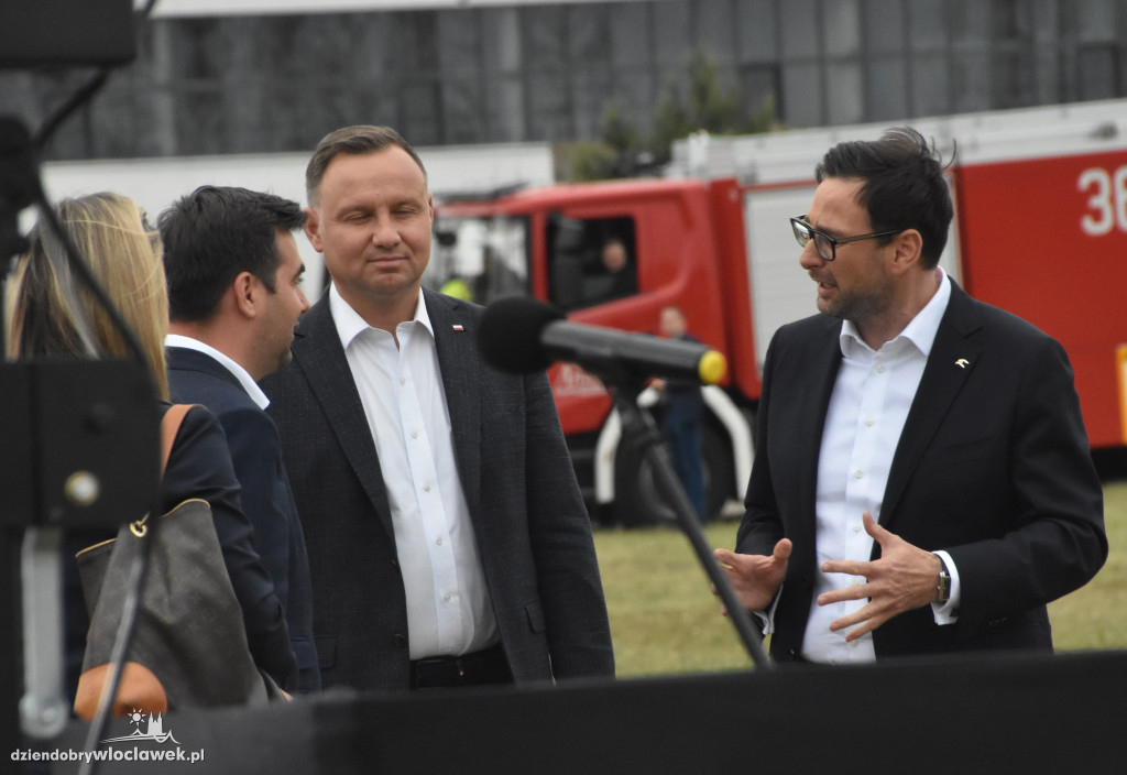 Andrzej Duda odwiedził ANWIL S.A.