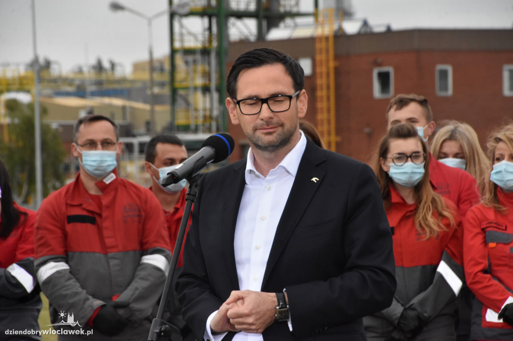 Andrzej Duda odwiedził ANWIL S.A.