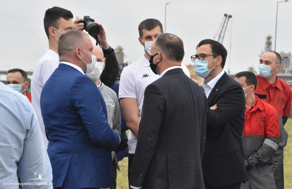 Andrzej Duda odwiedził ANWIL S.A.