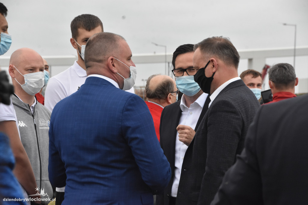 Andrzej Duda odwiedził ANWIL S.A.