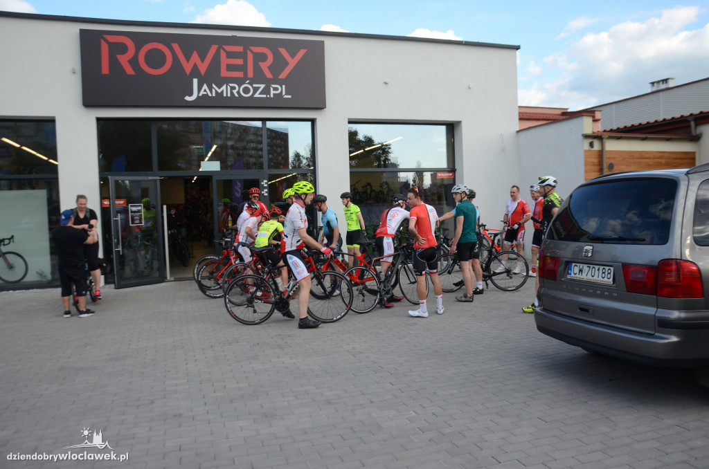 Włocławscy kolarze trenowali z mistrzem