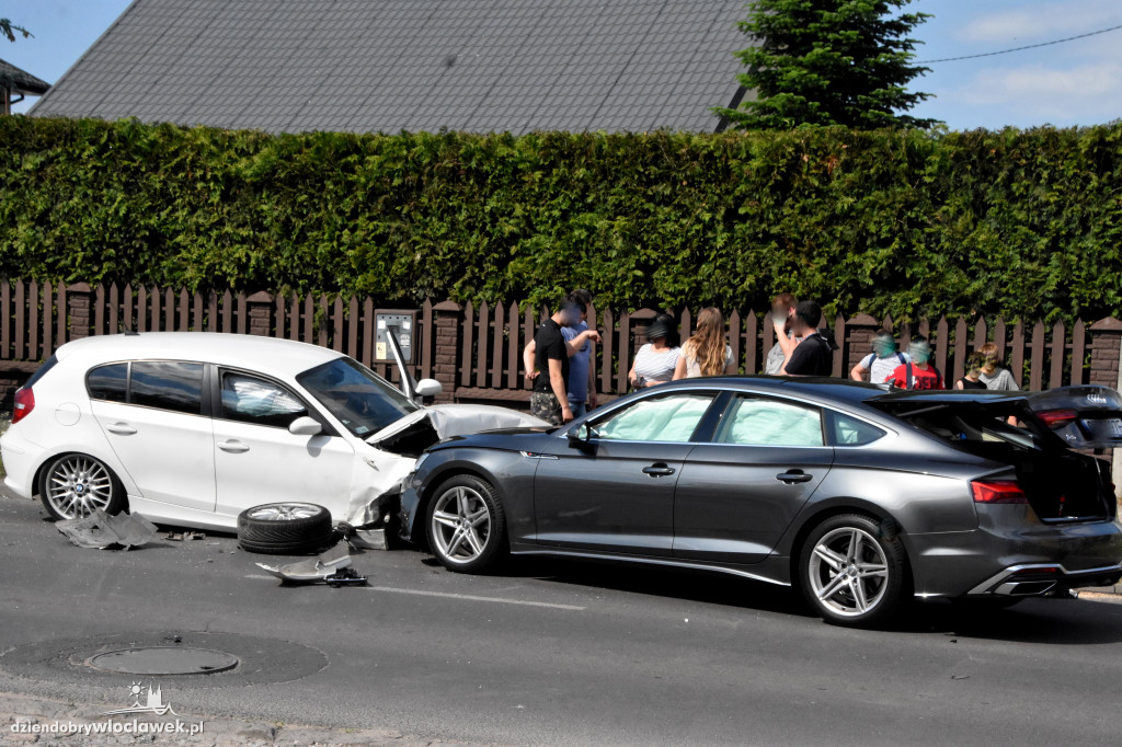 Groźny karambol na ulicy Ostrowskiej