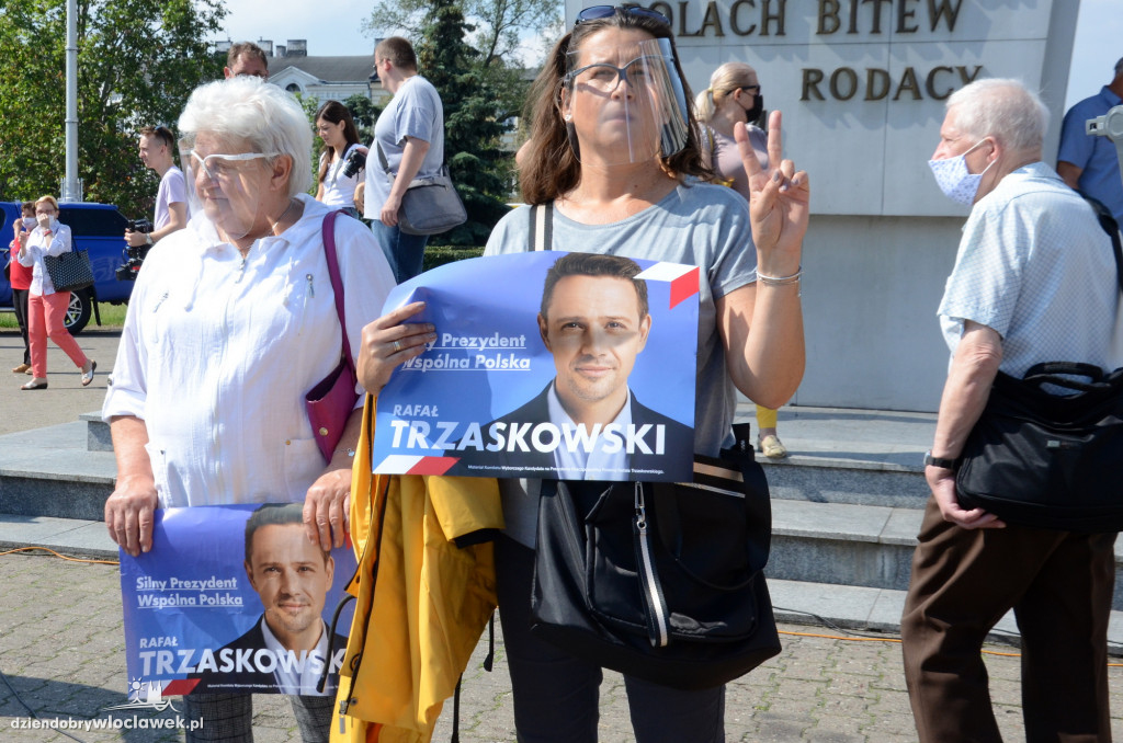 Rafał Trzaskowski we Włocławku