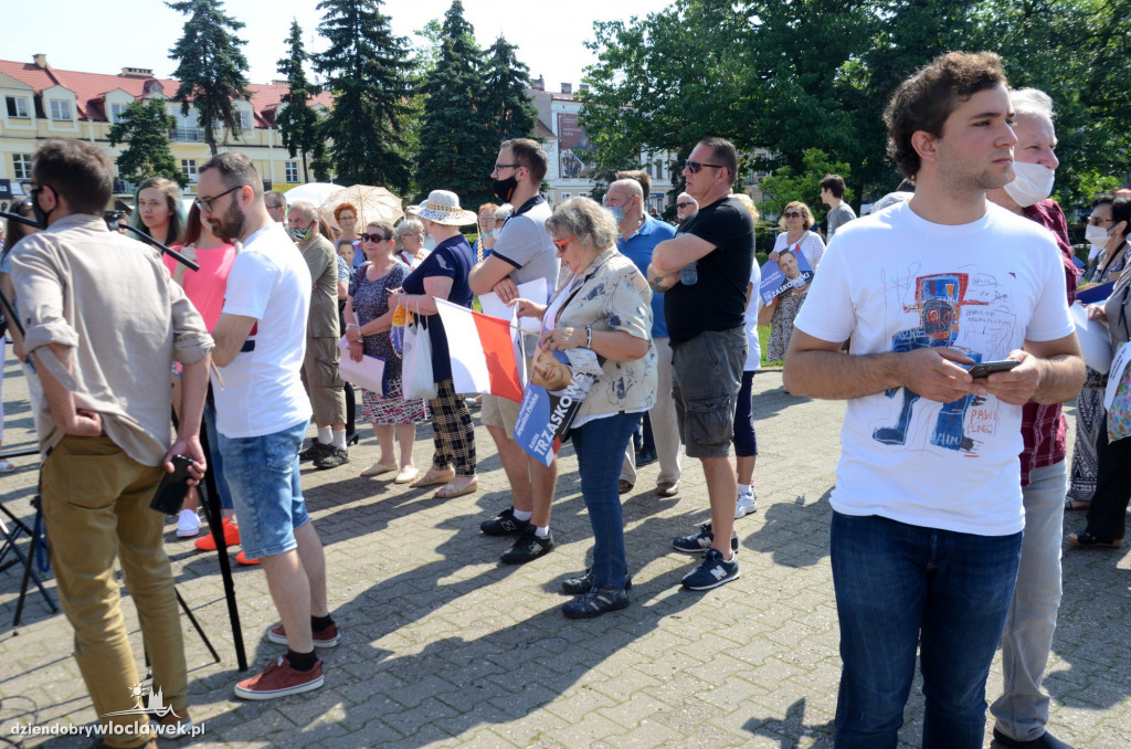 Rafał Trzaskowski we Włocławku