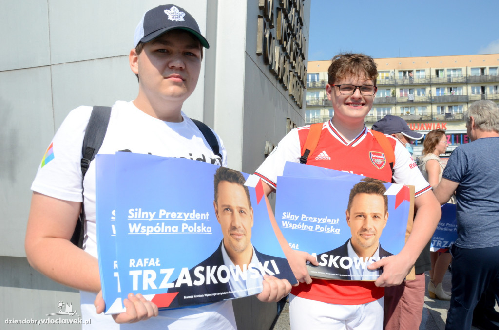 Rafał Trzaskowski we Włocławku