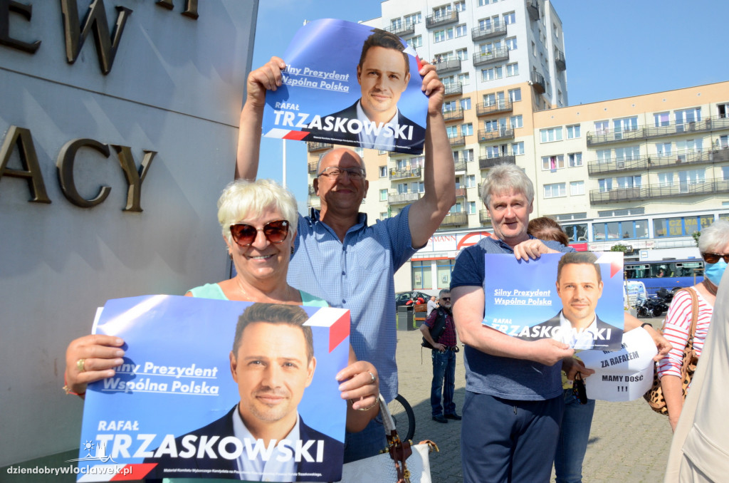 Rafał Trzaskowski we Włocławku