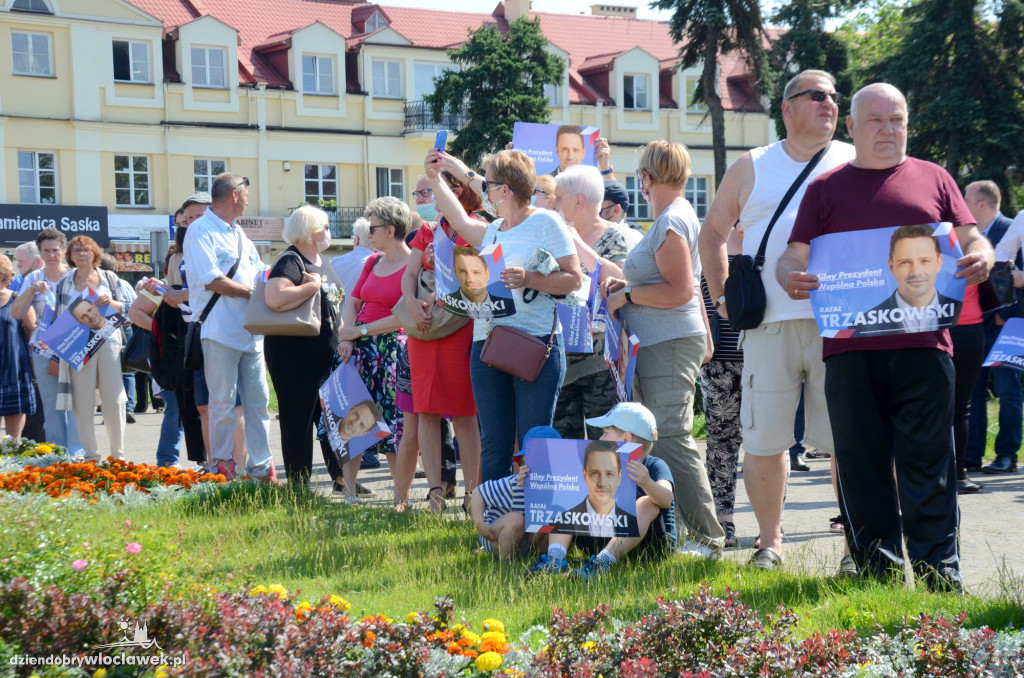 Rafał Trzaskowski we Włocławku