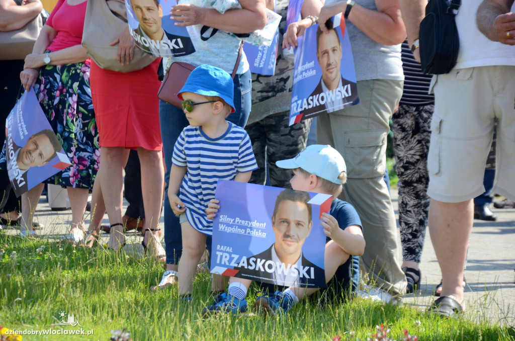 Rafał Trzaskowski we Włocławku