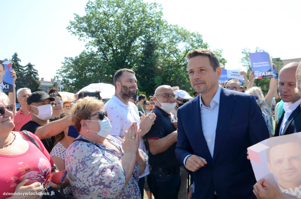 Rafał Trzaskowski we Włocławku