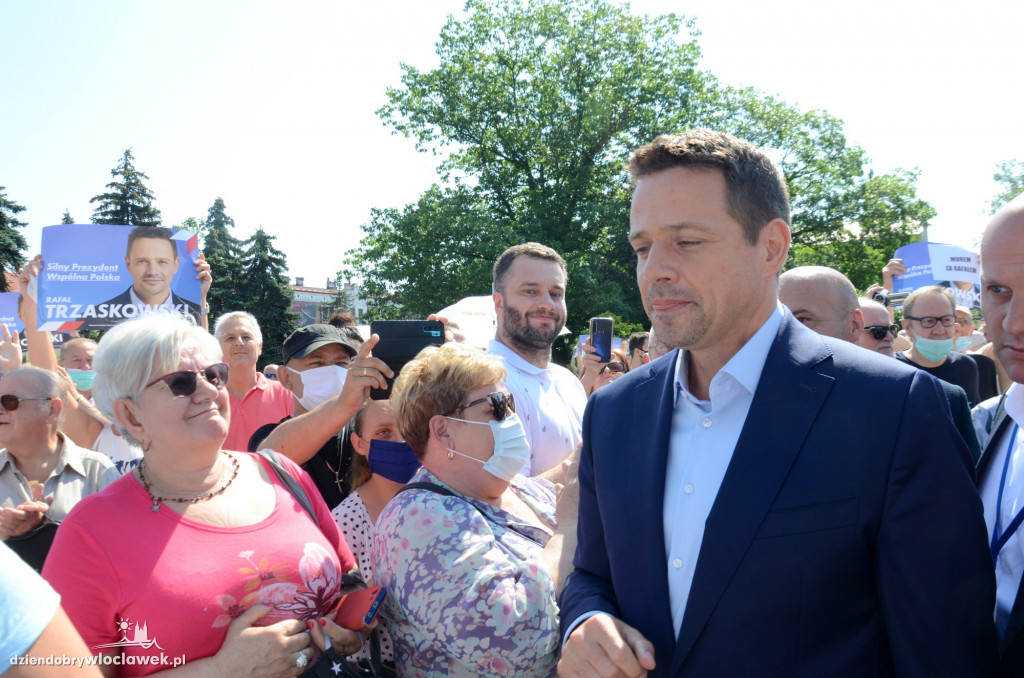 Rafał Trzaskowski we Włocławku