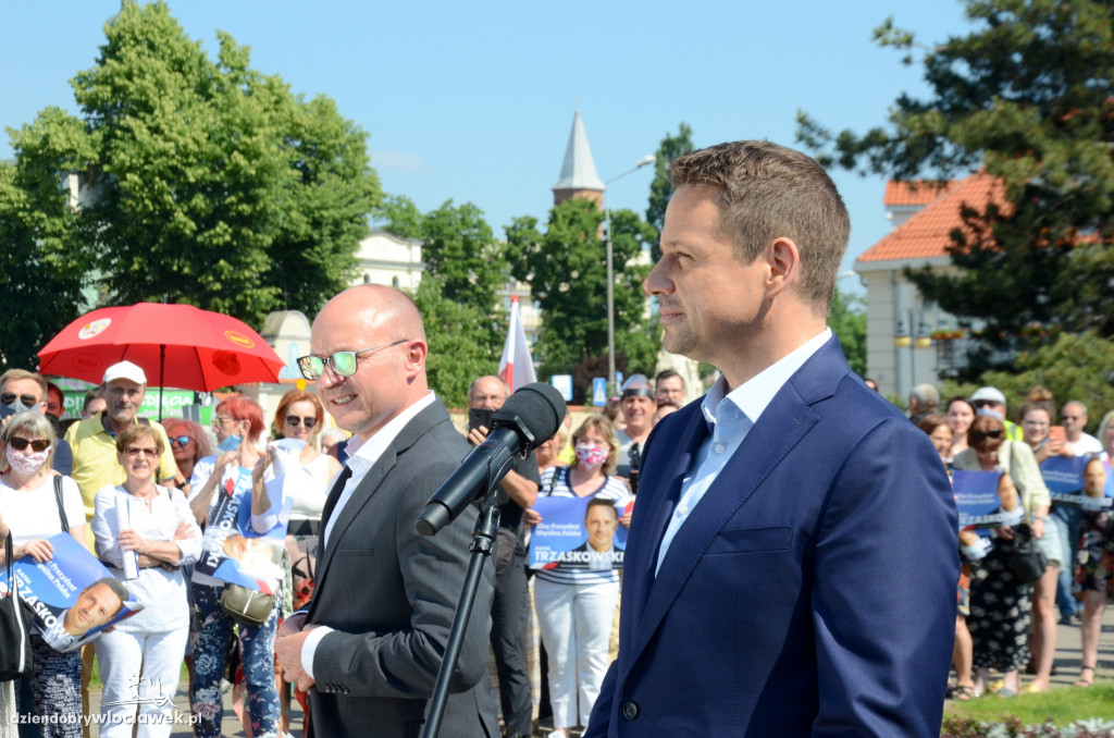 Rafał Trzaskowski we Włocławku