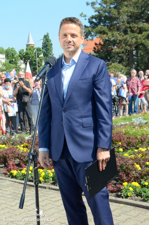 Rafał Trzaskowski we Włocławku
