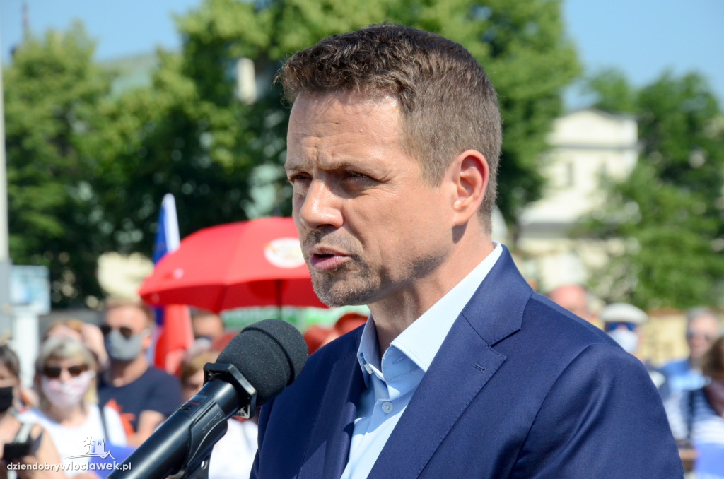 Rafał Trzaskowski we Włocławku