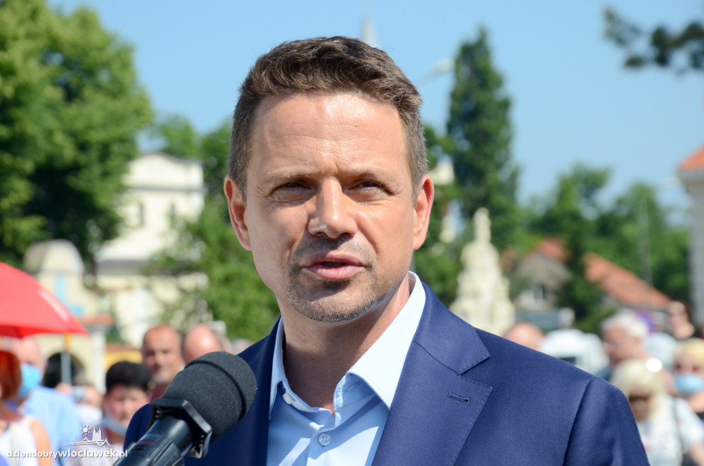 Rafał Trzaskowski we Włocławku