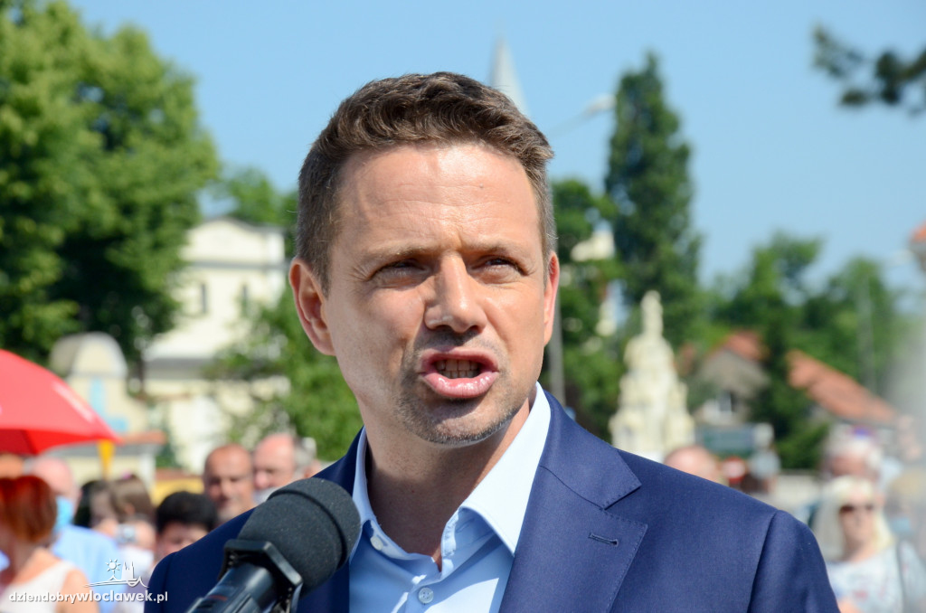 Rafał Trzaskowski we Włocławku