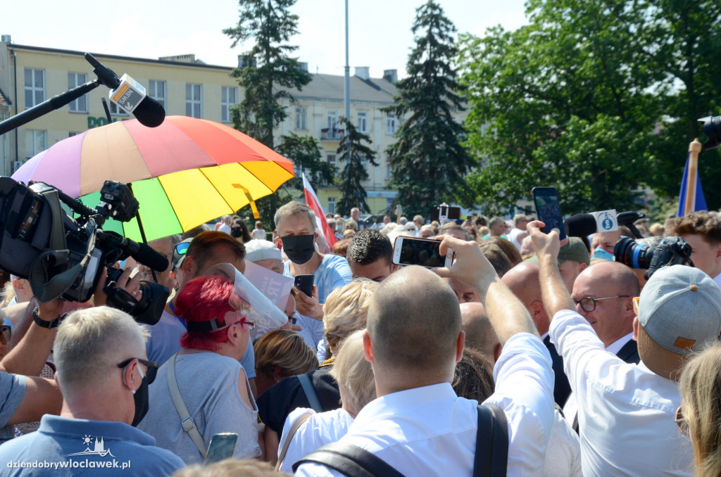 Rafał Trzaskowski we Włocławku