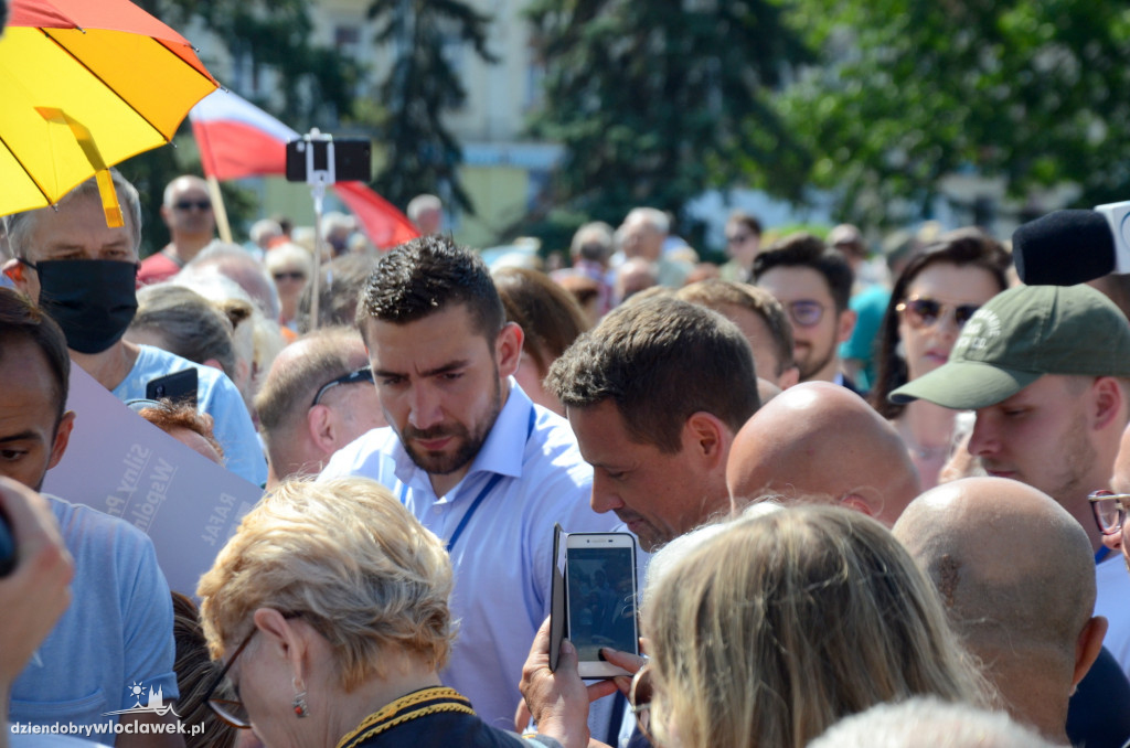 Rafał Trzaskowski we Włocławku