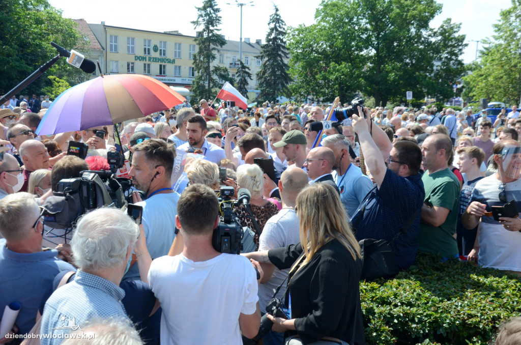 Rafał Trzaskowski we Włocławku