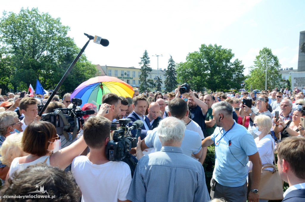 Rafał Trzaskowski we Włocławku