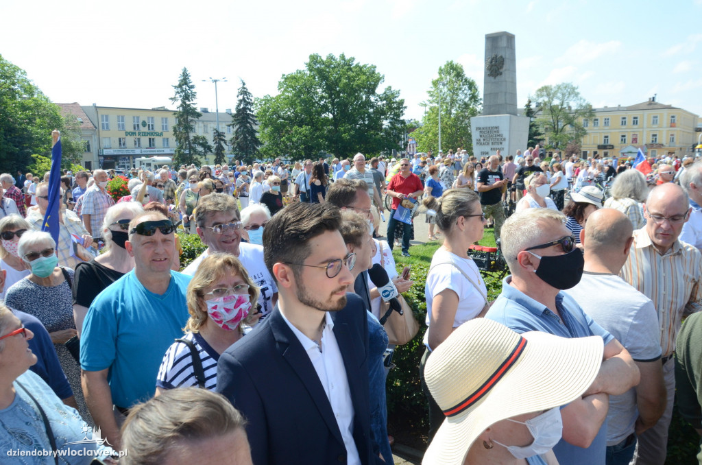 Rafał Trzaskowski we Włocławku