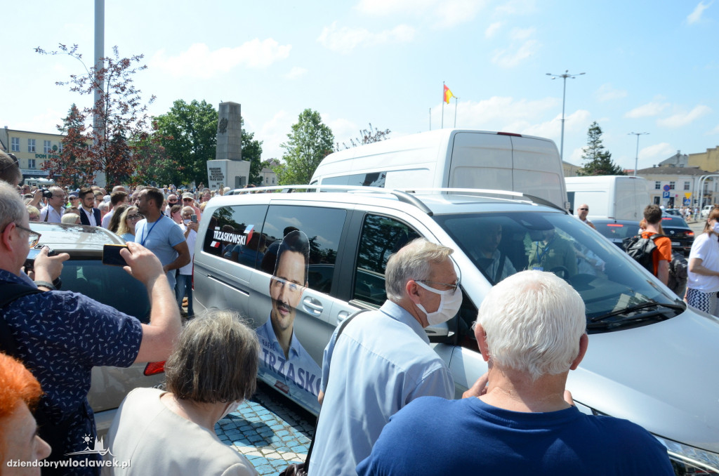 Rafał Trzaskowski we Włocławku