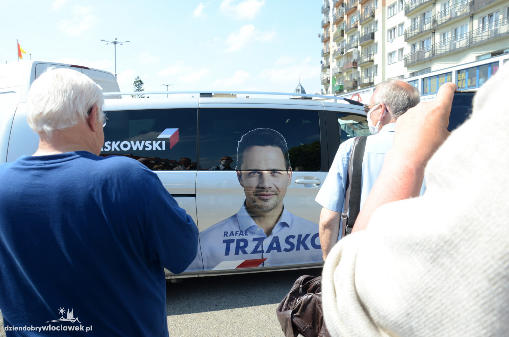 Rafał Trzaskowski we Włocławku
