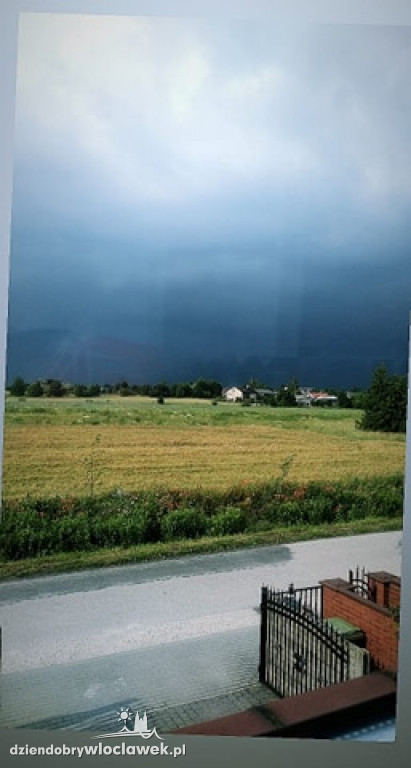 Burza w obiektywie włocławian