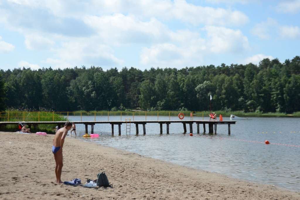 Kąpielisko nad jez. Czarnym otwarte