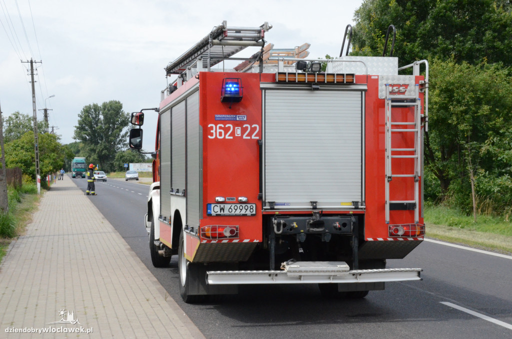 Wypadek na wylocie z Włocławka