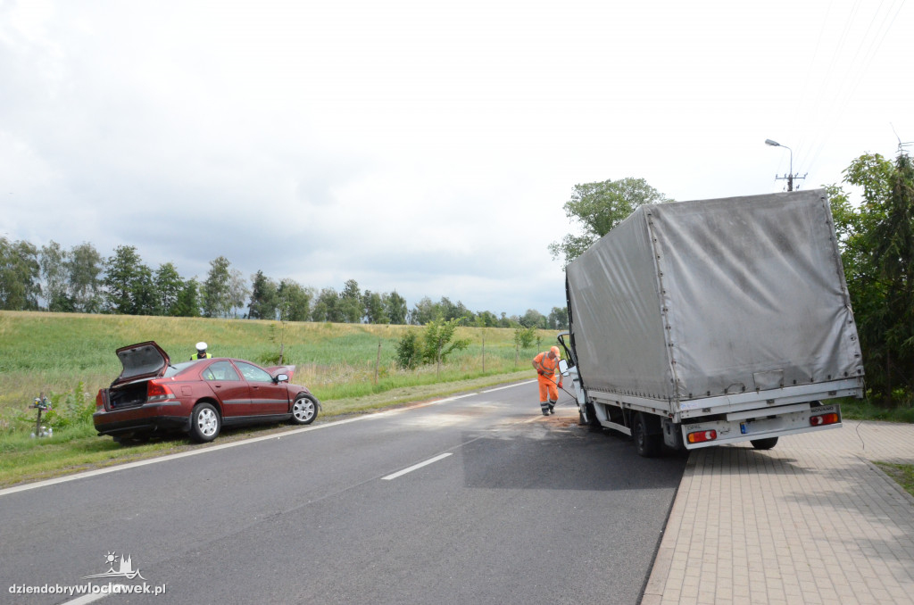 Wypadek na wylocie z Włocławka