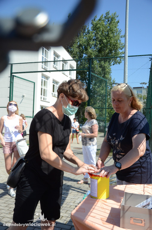 Kacperkowy Challenge na boisku SP 5