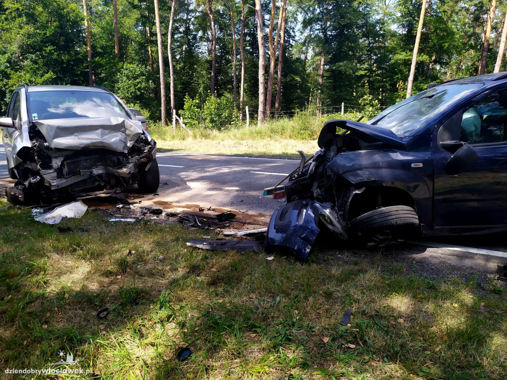 Wypadek na trasie brzeskiej. Są ranni
