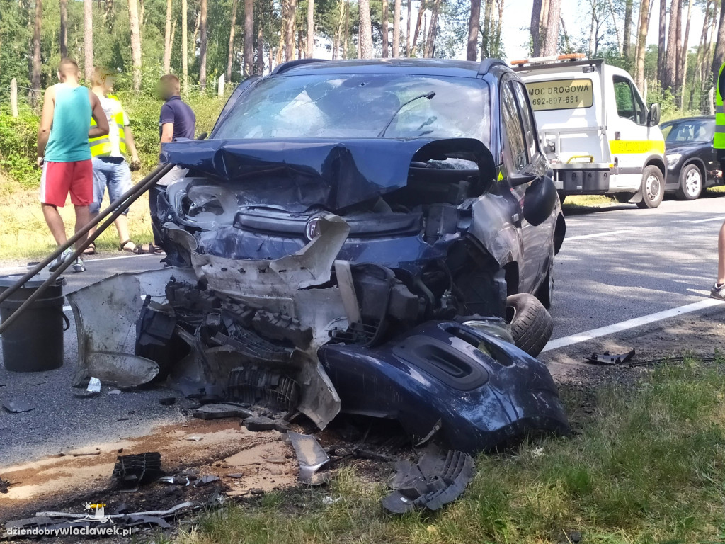 Wypadek na trasie brzeskiej. Są ranni