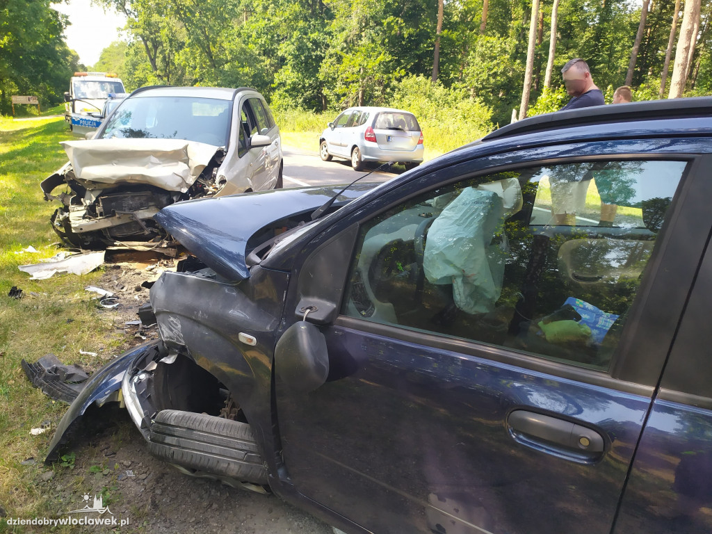 Wypadek na trasie brzeskiej. Są ranni