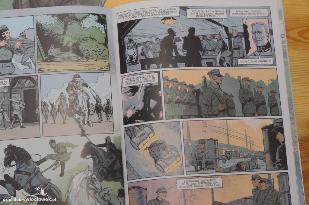 Prezentacja komiksu o obronie Włocławka