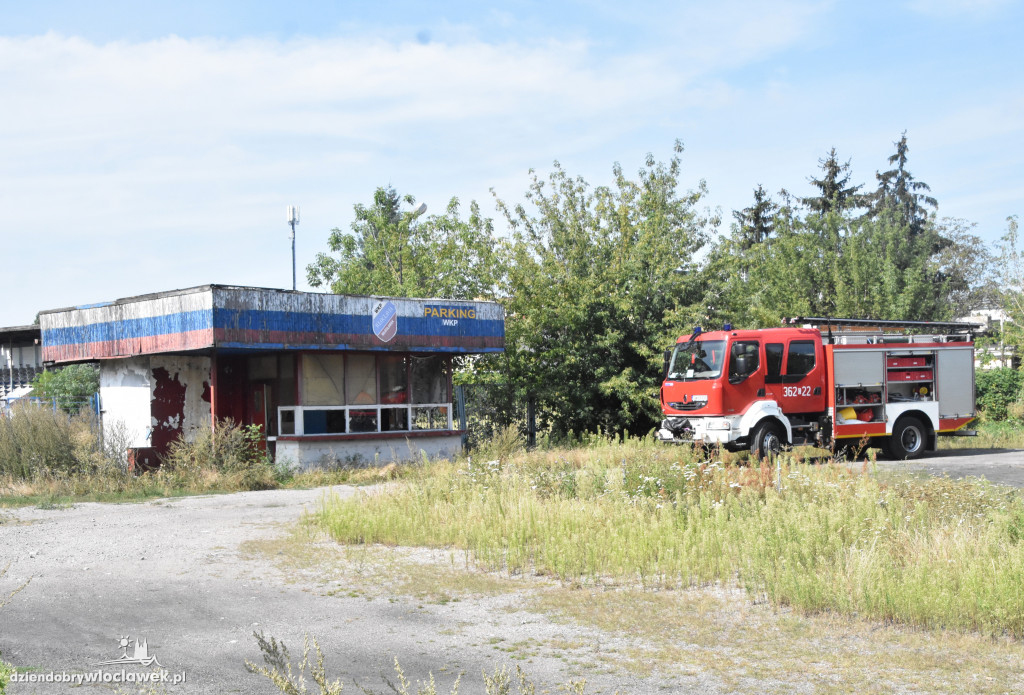 Kłęby dymu nad centrum. Co zrobili złomiarze?