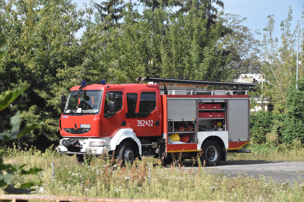 Kłęby dymu nad centrum. Co zrobili złomiarze?