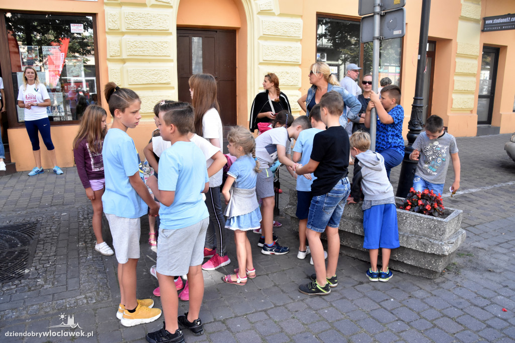 Na śródmieściu zorganizowano trening