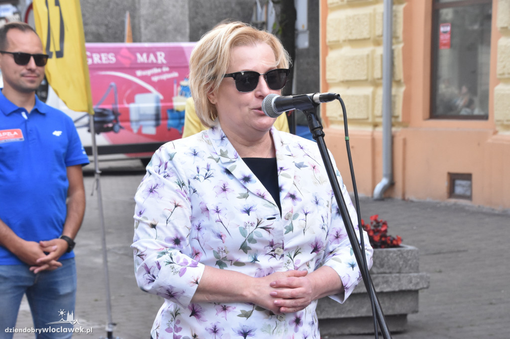 Na śródmieściu zorganizowano trening