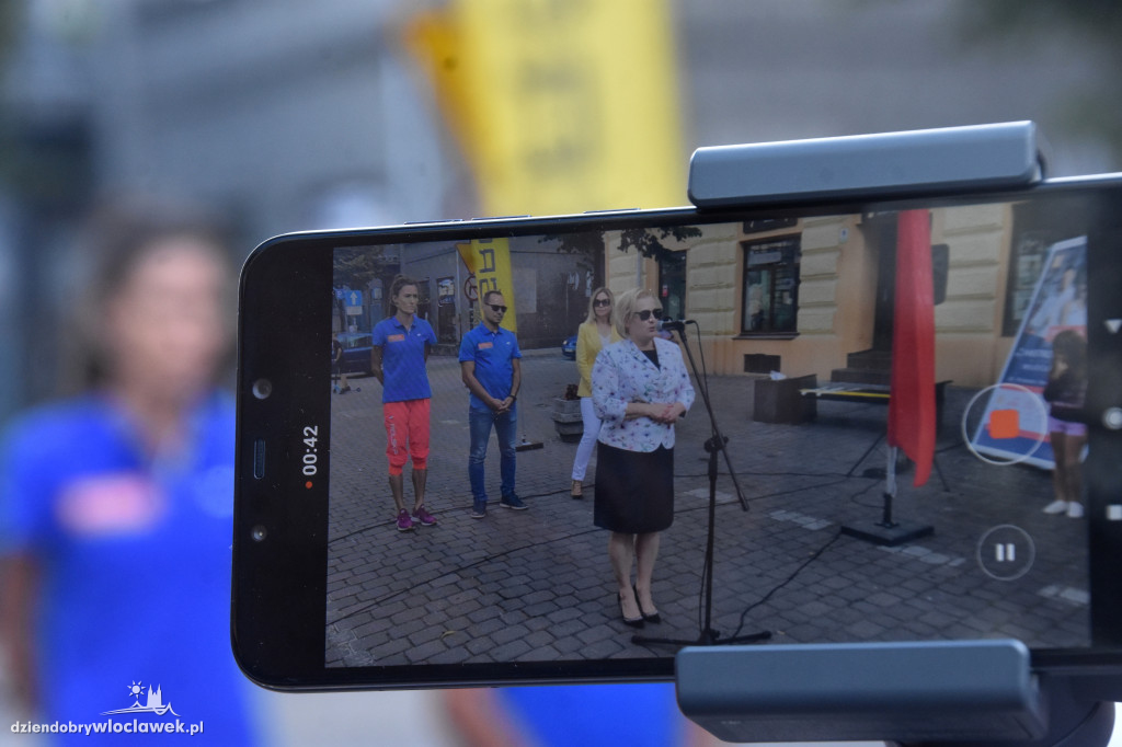 Na śródmieściu zorganizowano trening