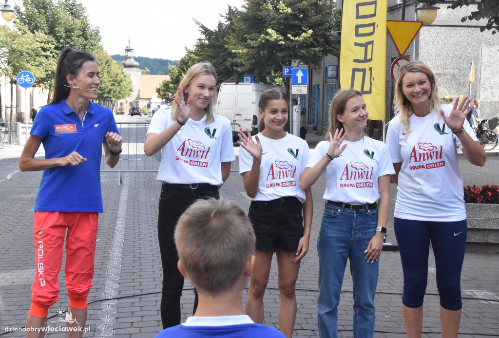Na śródmieściu zorganizowano trening