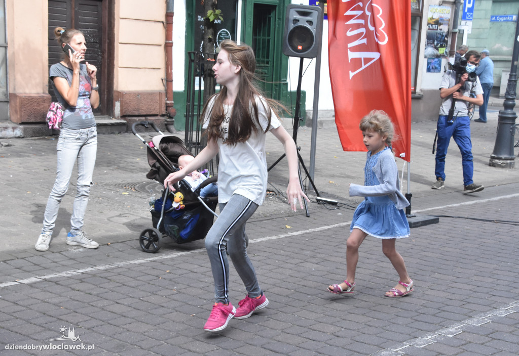 Na śródmieściu zorganizowano trening