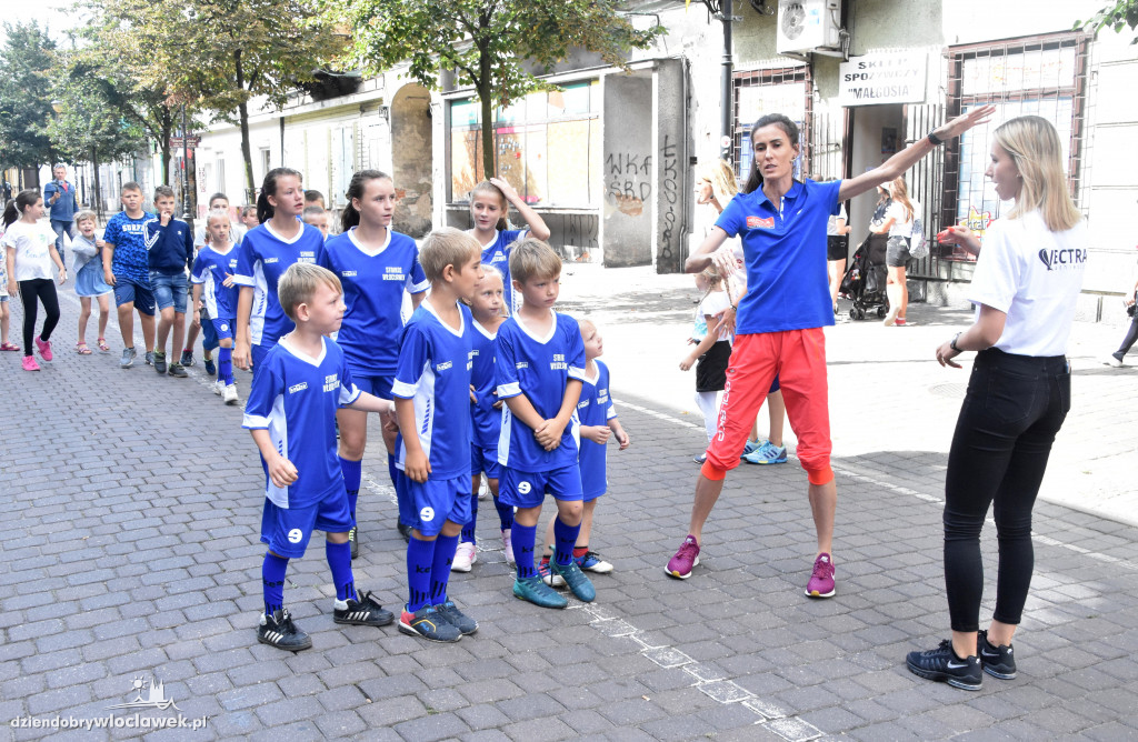Na śródmieściu zorganizowano trening